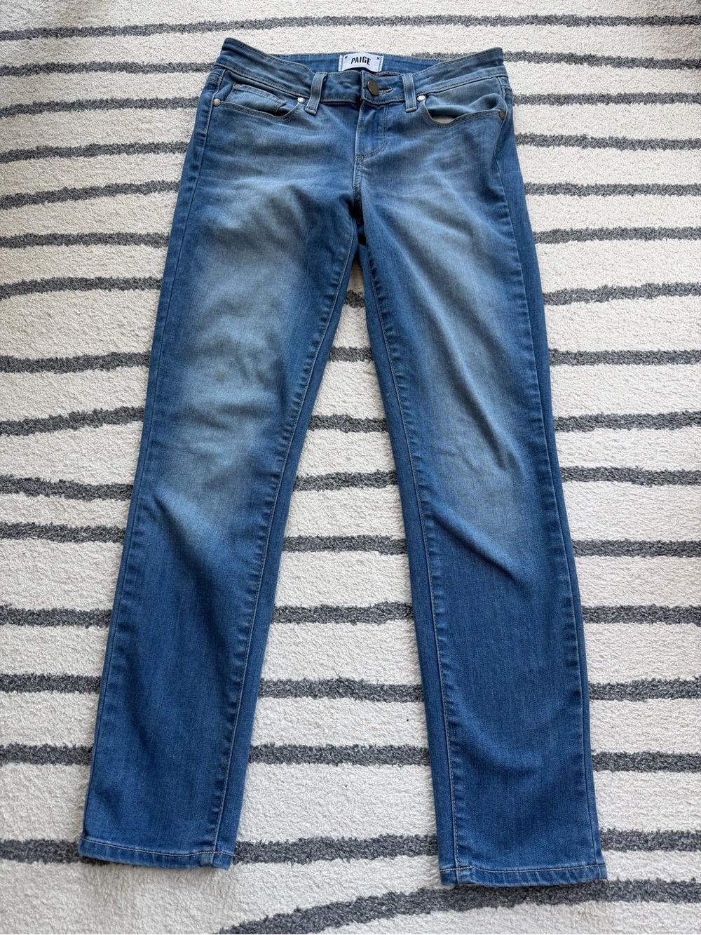 Paige Jeans Kylie Crop size 26 Light Blue